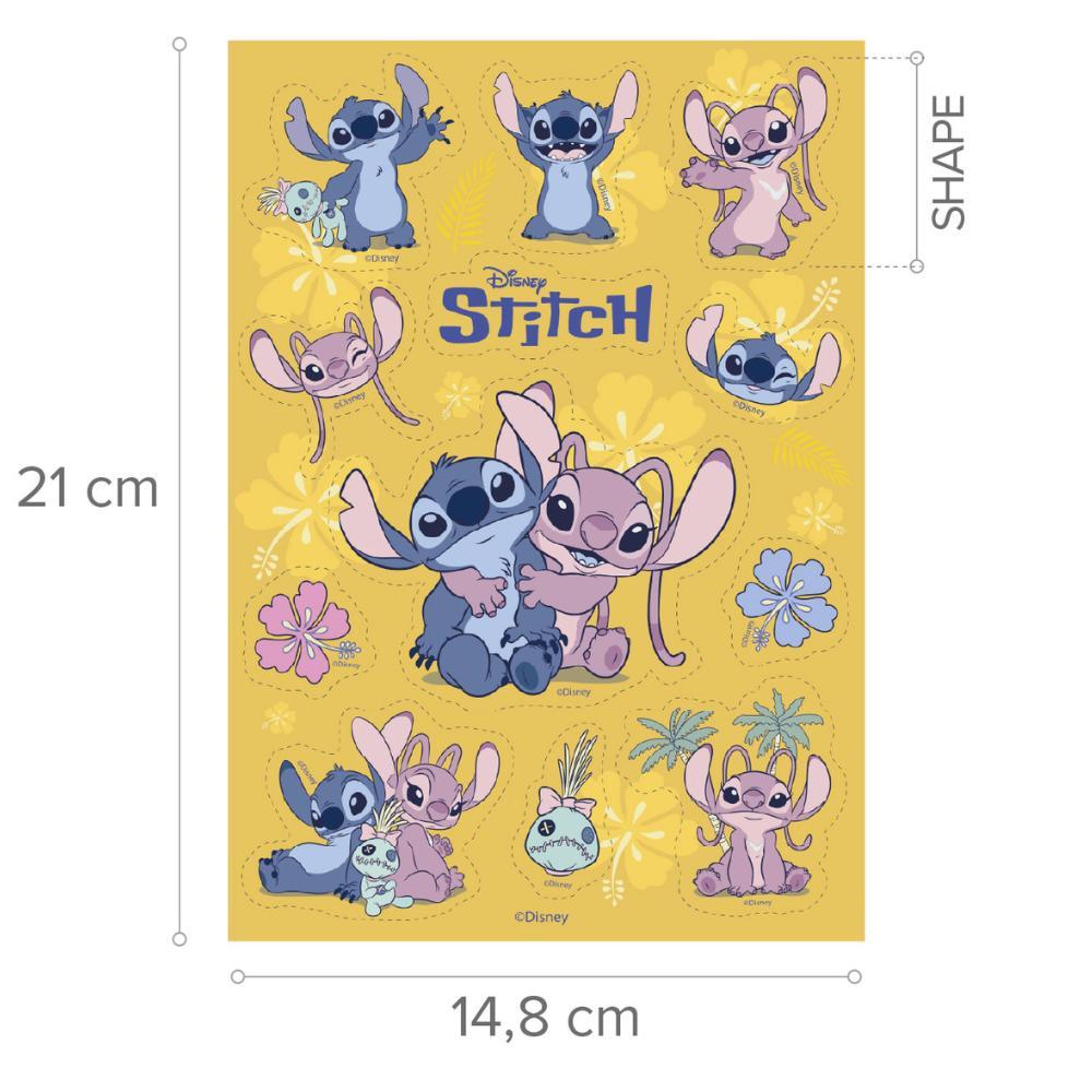 spiselig kakepynt stich & angel - cutouts