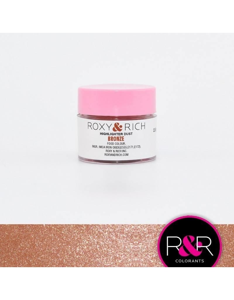 Roxy & Rich spiselig glitter Bronze 2.5g