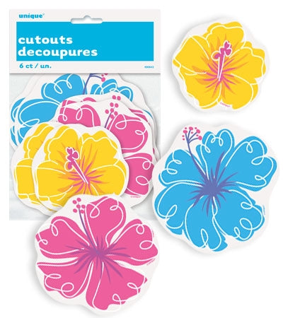 Minicutouts til hawaiifest, pk/6