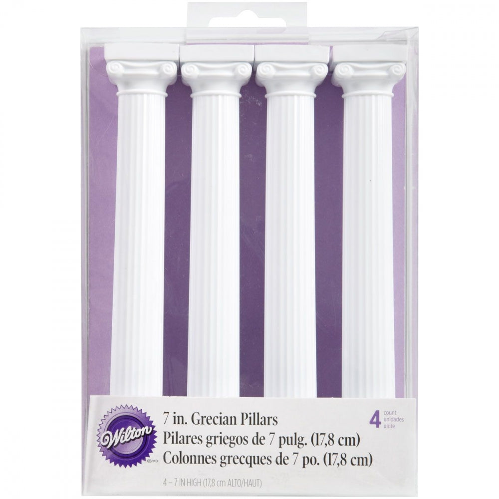 Wilton Greske Pilarer -17,8cm- pk/4