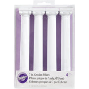 Wilton Greske Pilarer -17,8cm- pk/4
