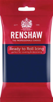 Marineblå fondant fra Renshaw, 250g