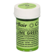 Sugarflair pastafarge Lime Green, 25g
