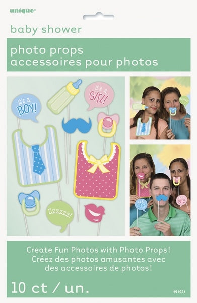 Morsom fotodekor til babyshower