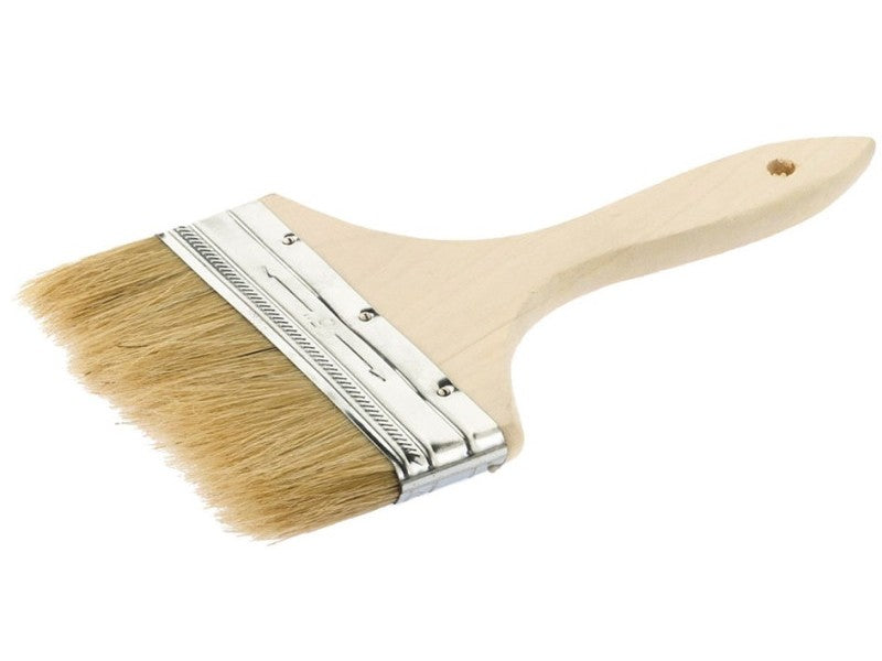 Bakepensel / Melkost, naturbust og treskaft, 127mm