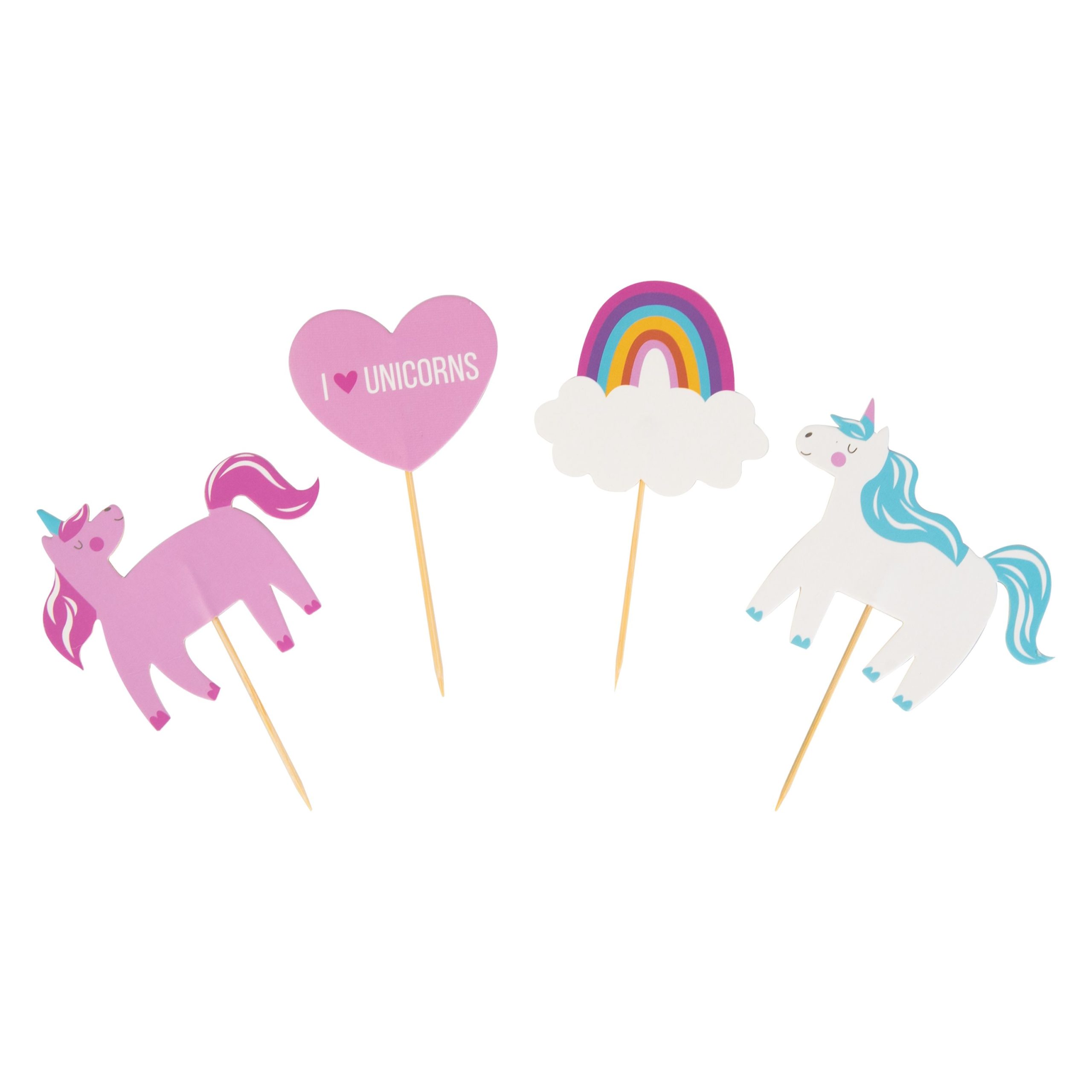 Cupcake sett -Enhjørning- pk/24