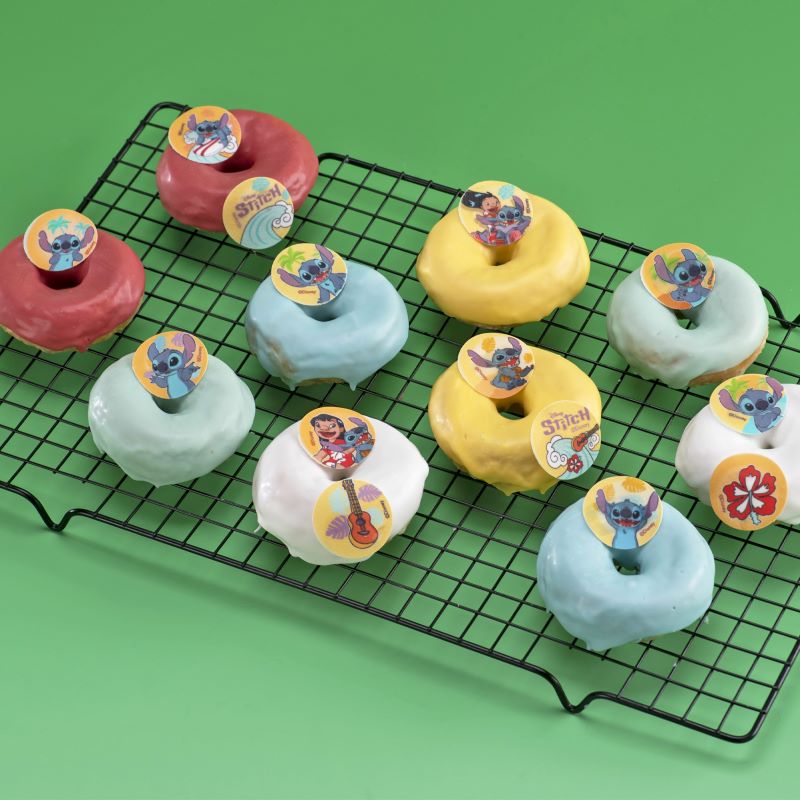Spiselige cupcakebilder – Lilo & Stitch Ø3.4cm pk/20
