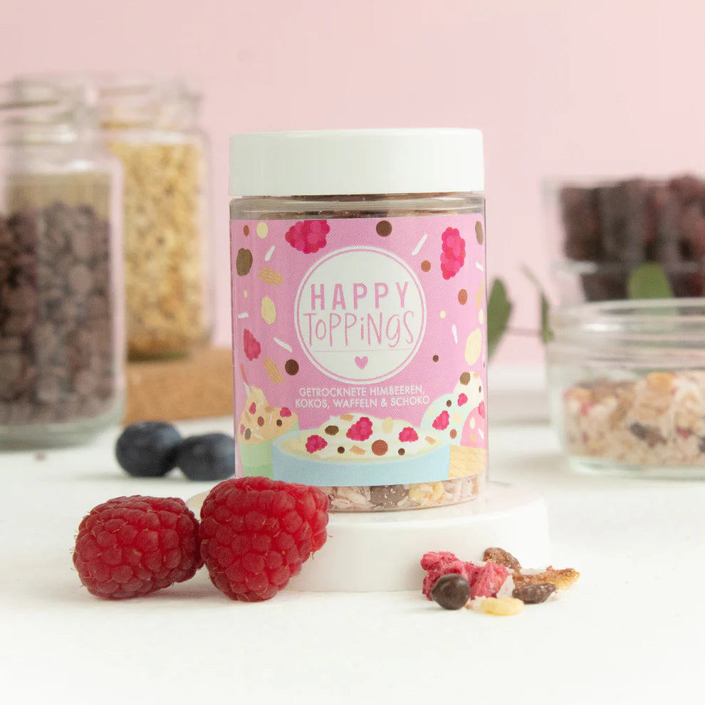 Happy Toppings - Berrylicious Coco Twist, 40g