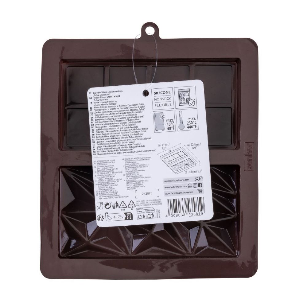 Dubaisjokolade Silikonform