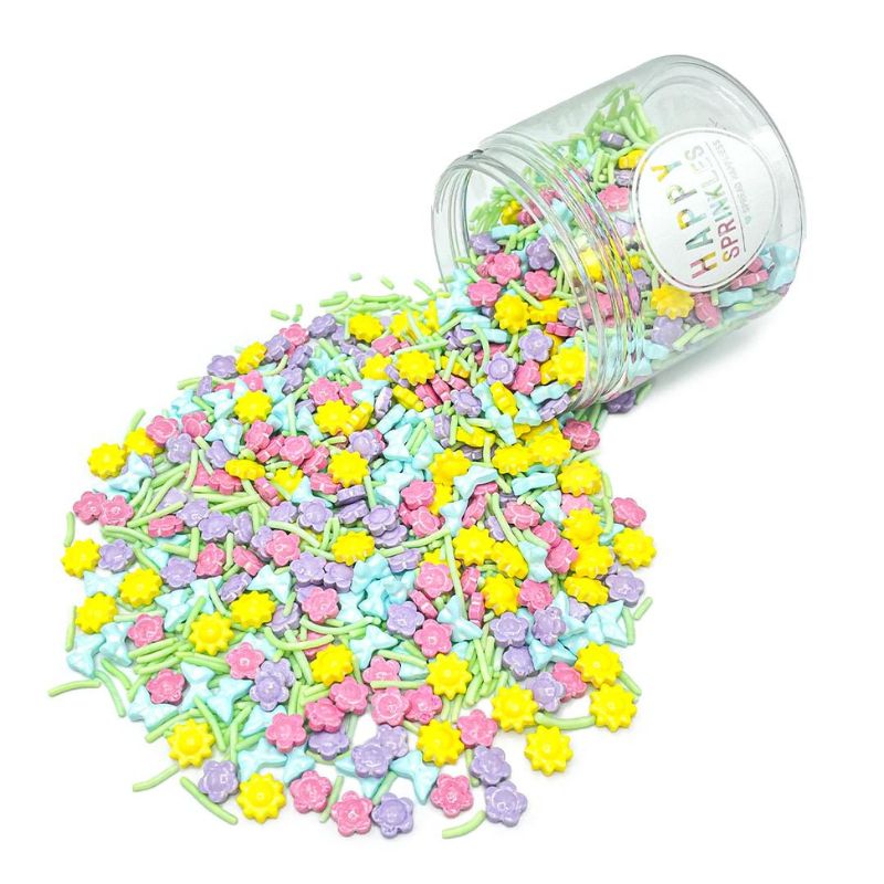 Happy Sprinkles Kakestrø -Flower Power- 90g