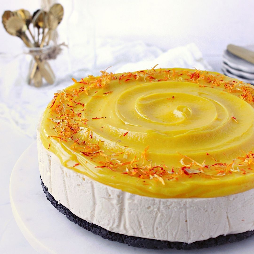 Produktpakke til ostekake med pasjonsfrukt