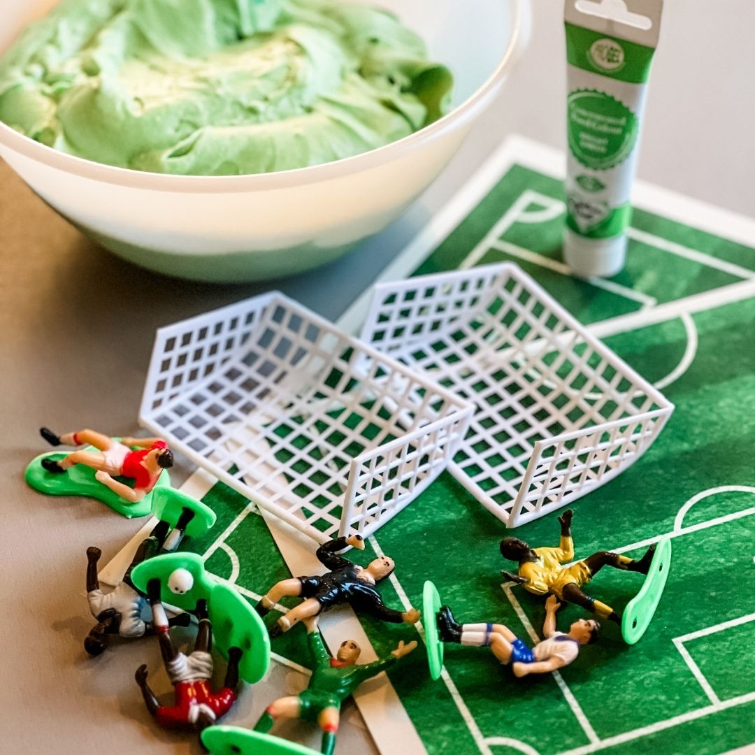 Fotballmål til kake