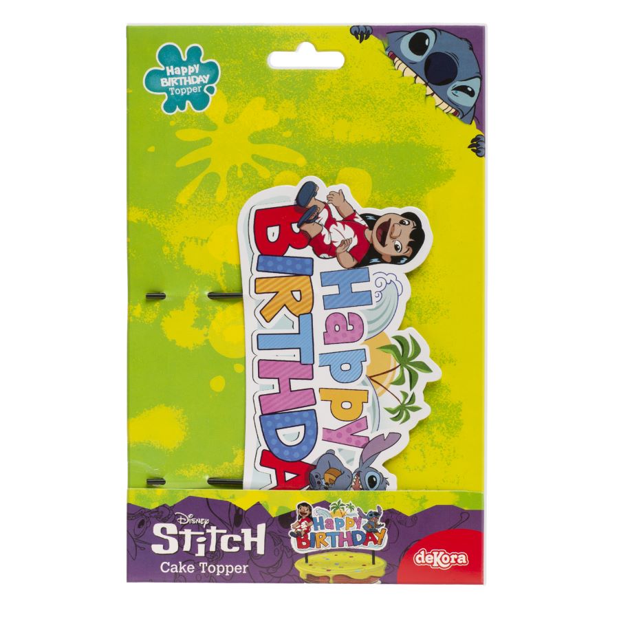 DeKora kaketopp, Lilo & Stitch 17,5CM