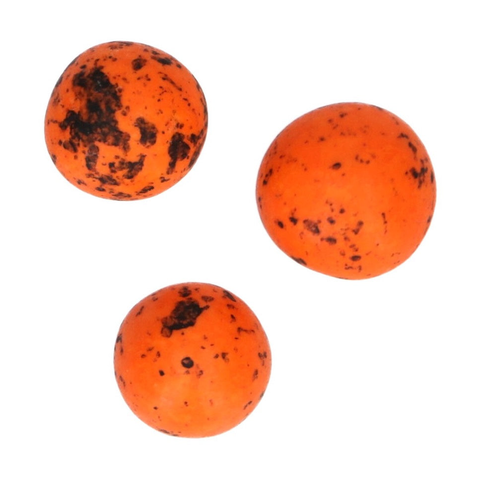 Wilton Choco Crunch Pearls -Spicy Halloween-, Orange, svart splatter, 100 g