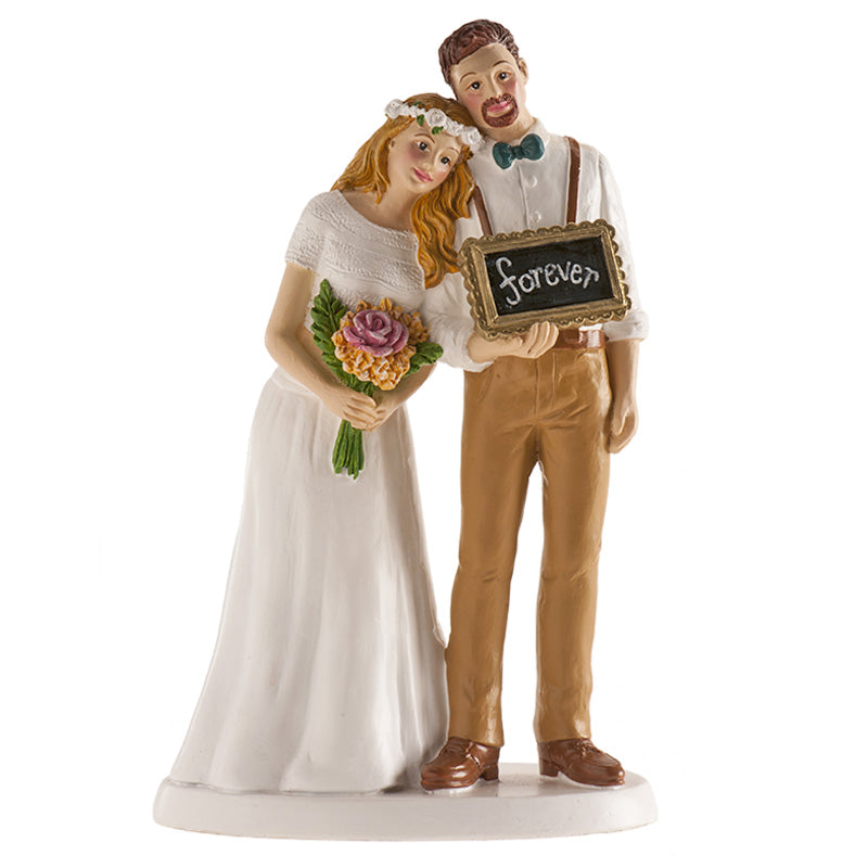 Kaketopp til bryllup -Forever- 16cm