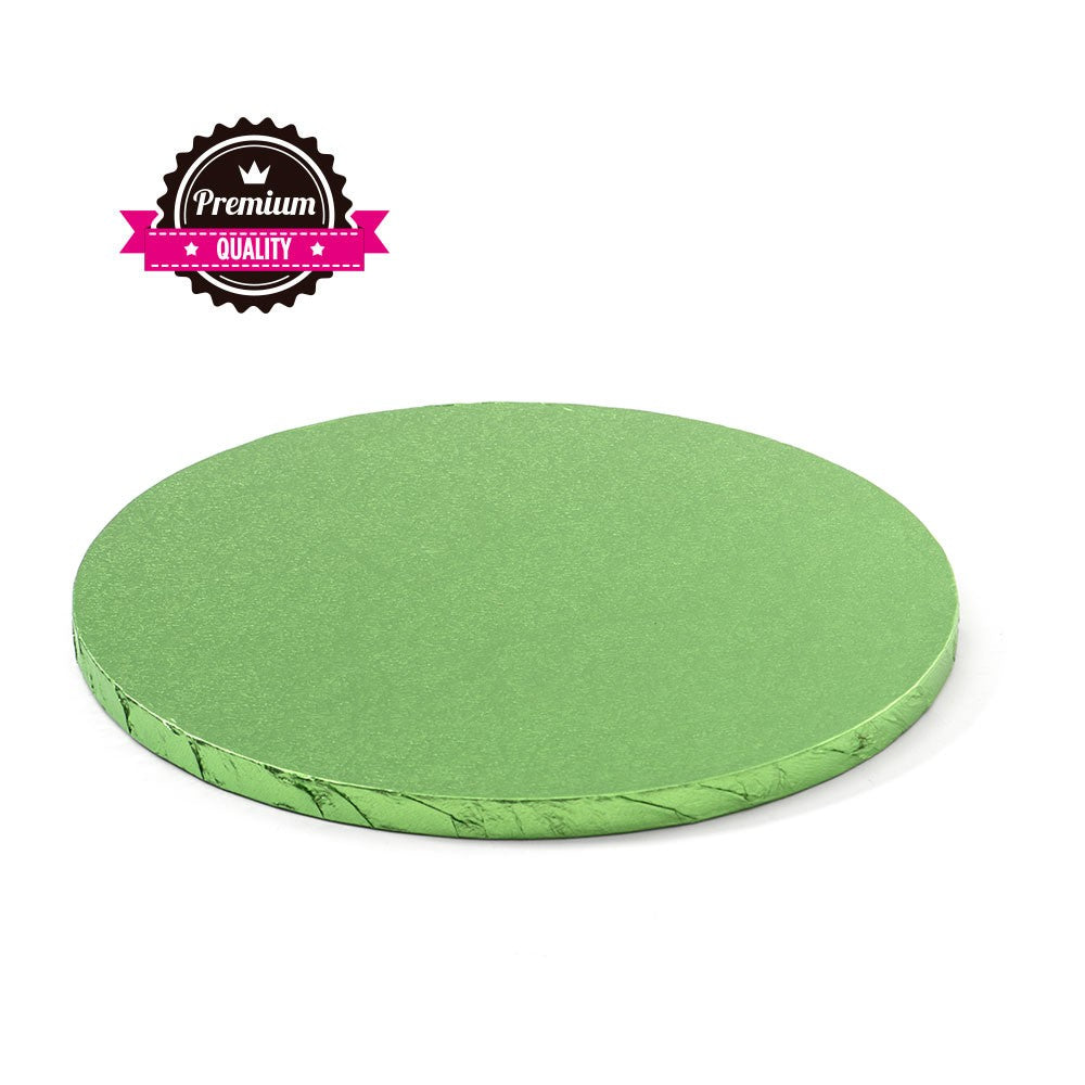 Kake Drum Rund Lys grønn  35cm