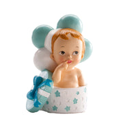 Kaketopp baby -Gutt i gave- 10cm