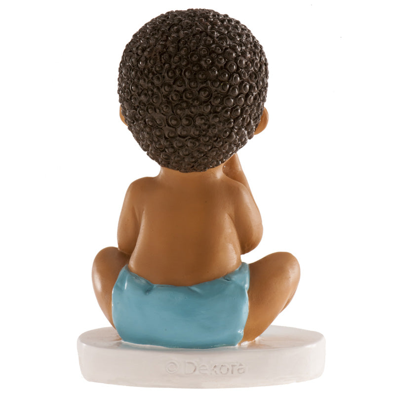 Kaketopp baby -Gutt med ball- 10cm