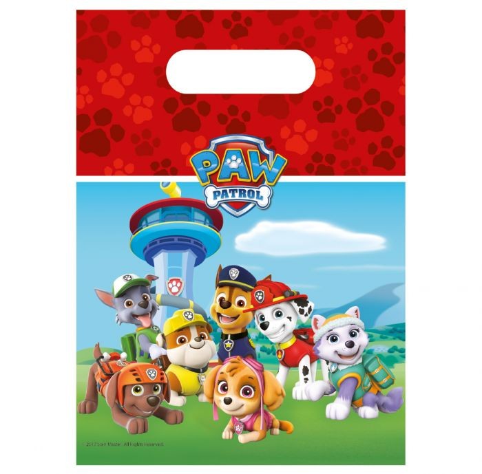 Godteposer -Paw Patrol- pk/6