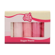 FunCakes Fondant Multipack Rosafarger 5x100g