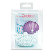 ScrapCooking - Havfrue muffinsformer og topper