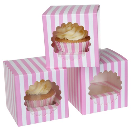 House of Marie Eske til cupcake -Circus Rosa- pk/3 