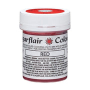 Sugarflair Sjokoladefarge -rød- 35g