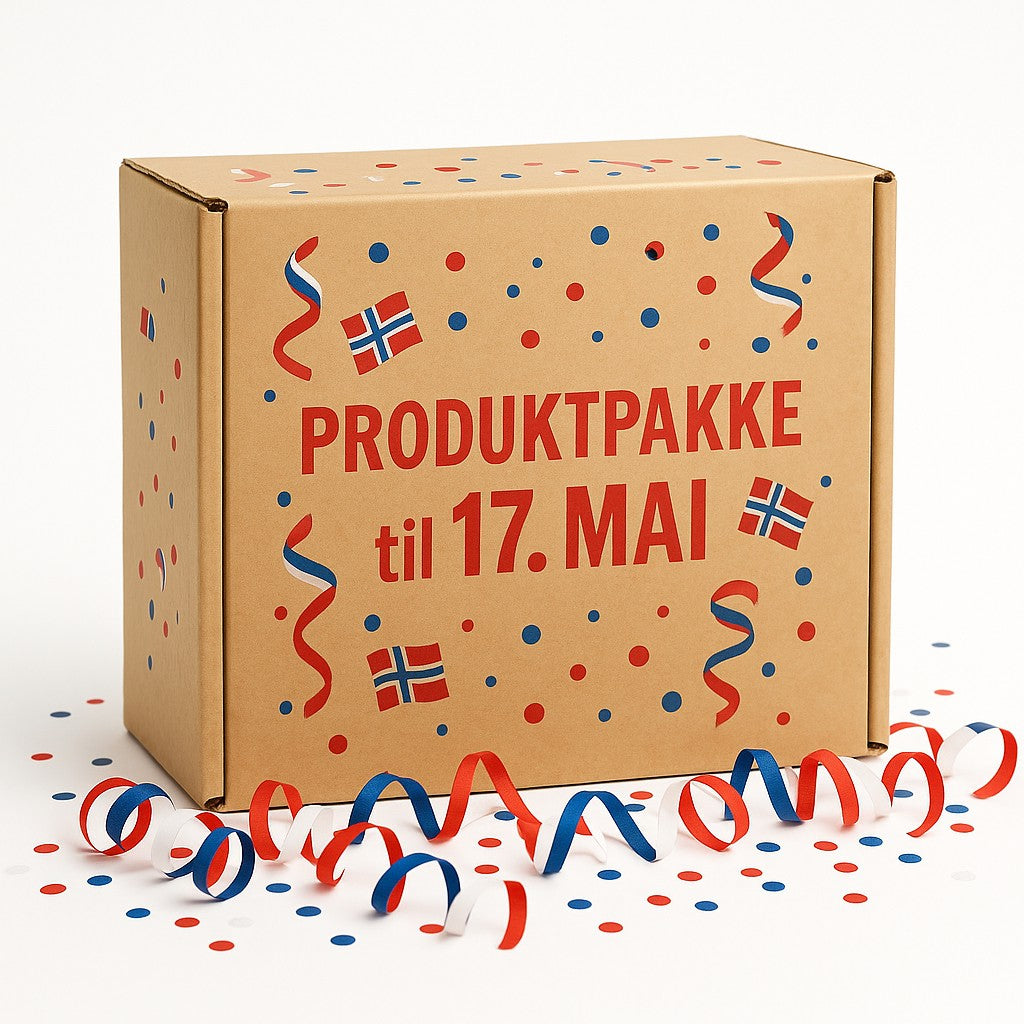 Produktpakke til 17.mai til 50% rabatt!
