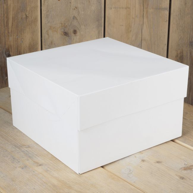 FunCakes Kakeeske -Hvit- 35x35x15cm, 1 stk