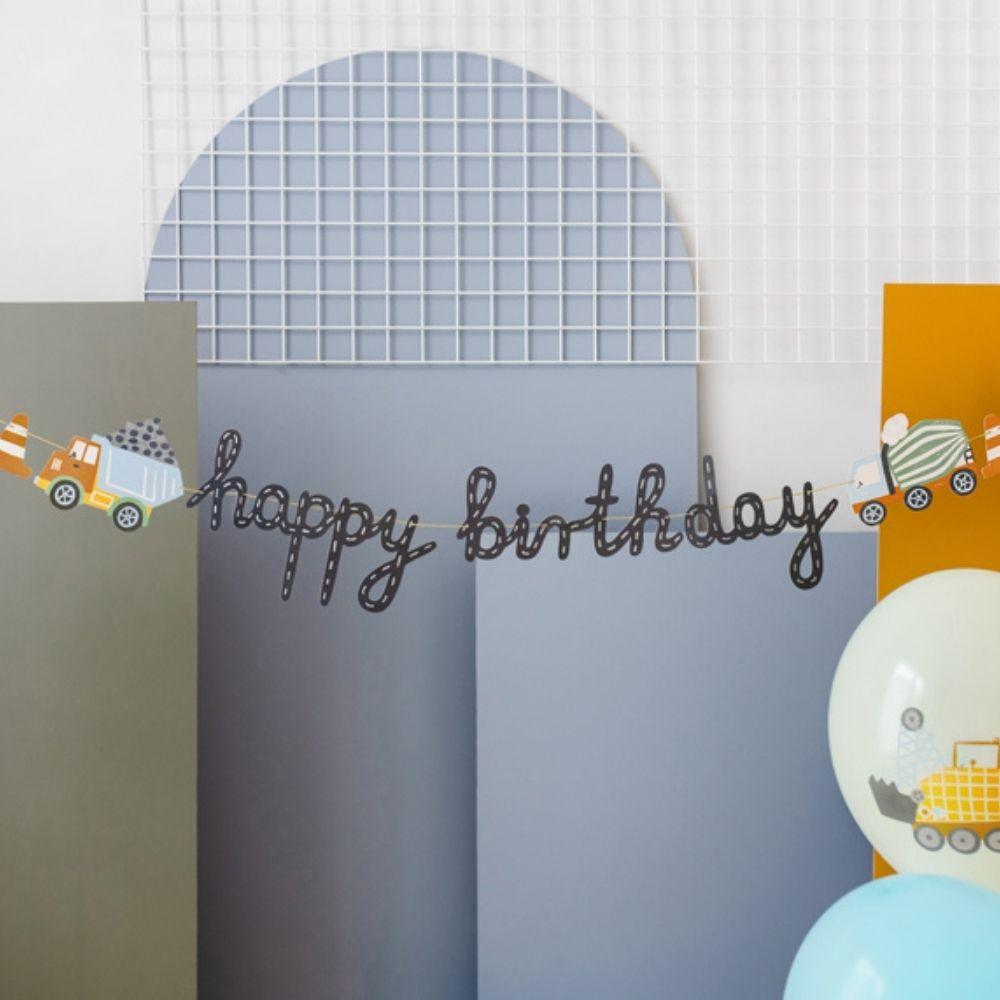Banner Leketøy -Happy Birthday- 2,5m