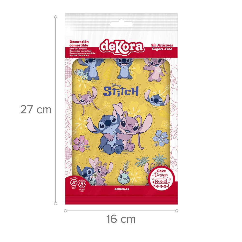 stitch spiselig kakepynt til kake og cupcakes