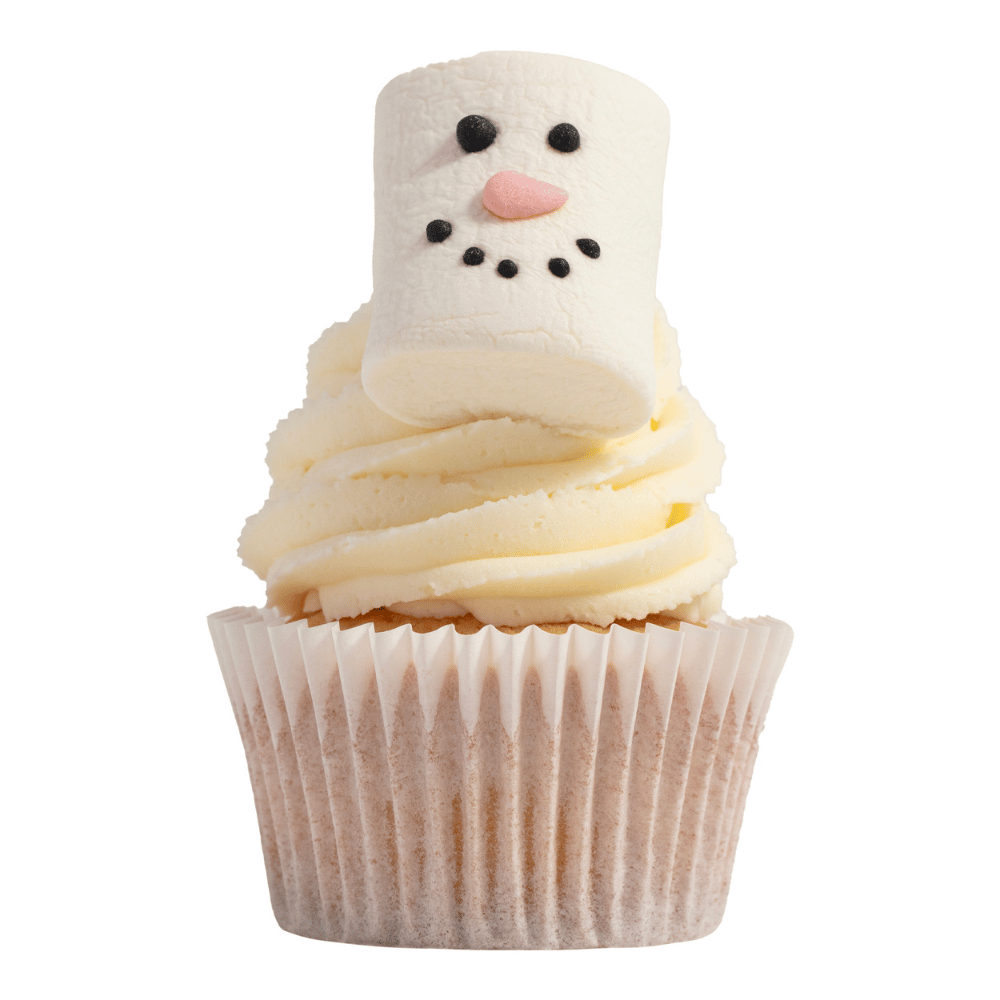 Marshmallow-snømenner til Jul, pk/12