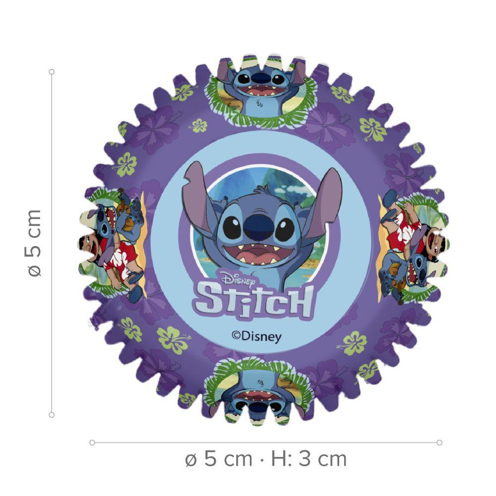 Dekora Muffinsformer Stitch, 25 stk