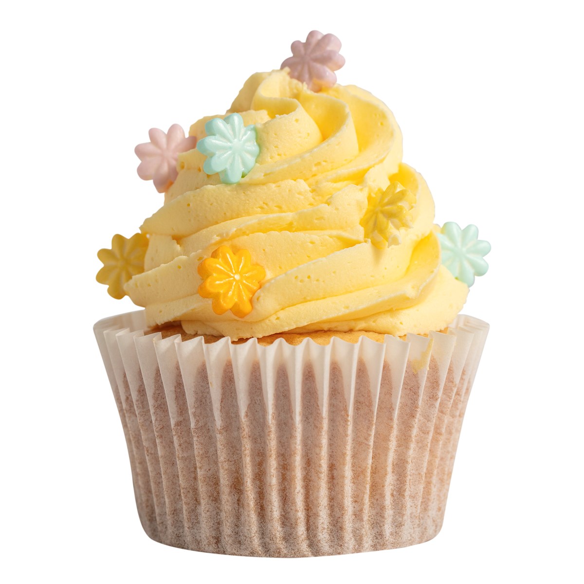 Kakestrøssel Blomster i pastellfarger, 25g