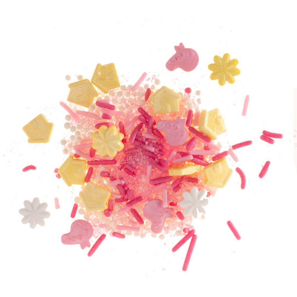 Peppa gris kakestrø til peppa gris kake