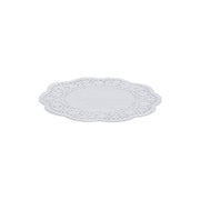 Kakeservietter, Runde, Hvite, 20cm, pk/12