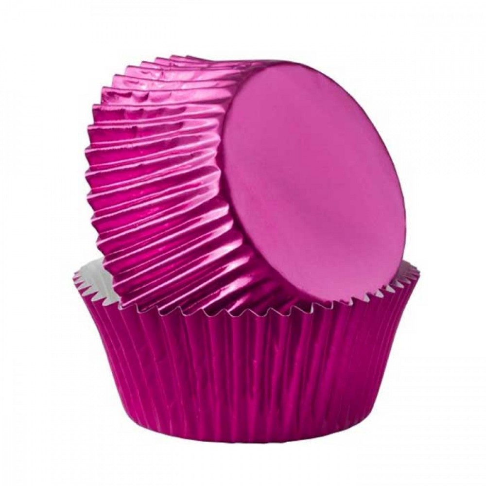 House of Marie Muffinsformer Folie Rosa pk/24