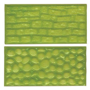 FMM Mønstermatte -Brostein og steinmur- sett/2
