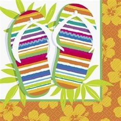 Flip flop servietter, 16 stk