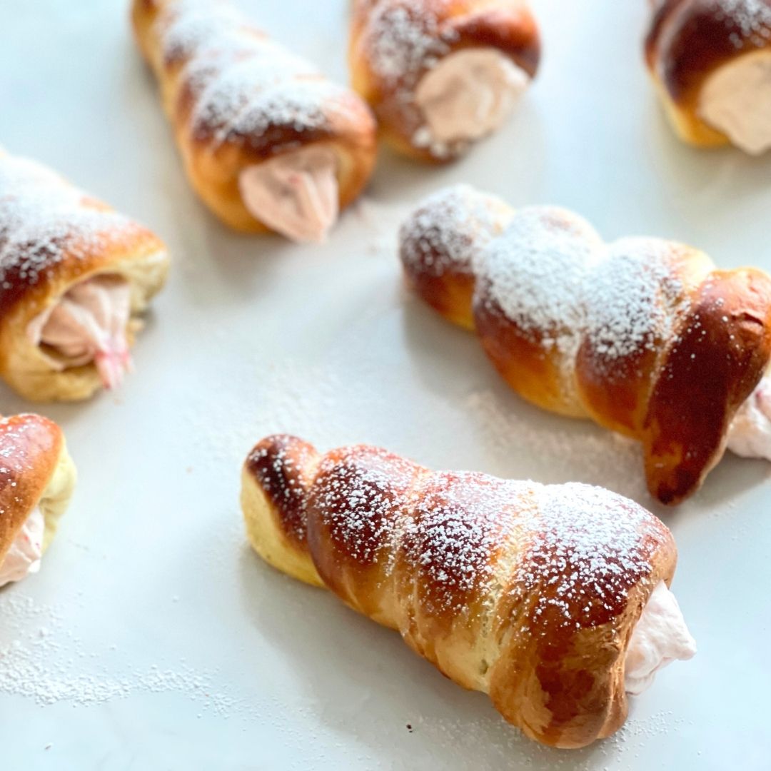 Produktpakke til fastelavncones med bringebær