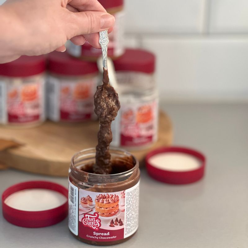 FunCakes Spreads - Sjokoladekrem Crunchy Chocowafer, 250g