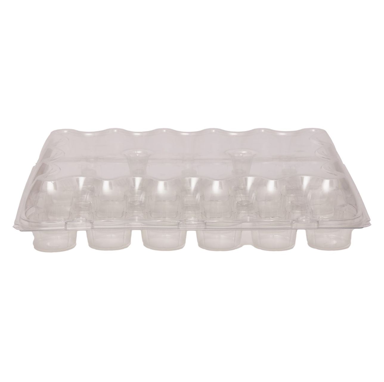 PME boks til cupcakes i plast, 3 pk – 24 Cupcakes