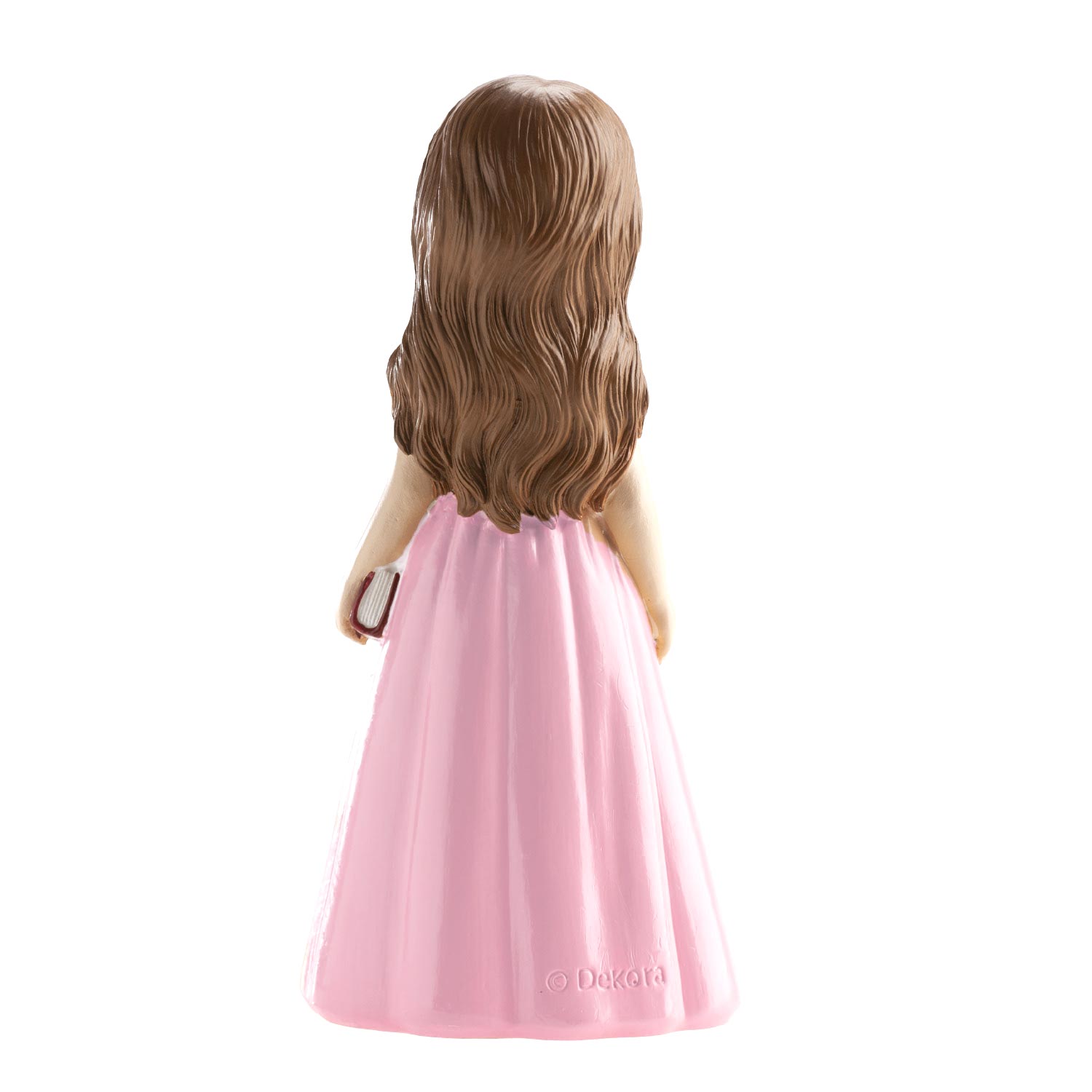 Kaketopp -Jente Rosa Skjørt- 16cm
