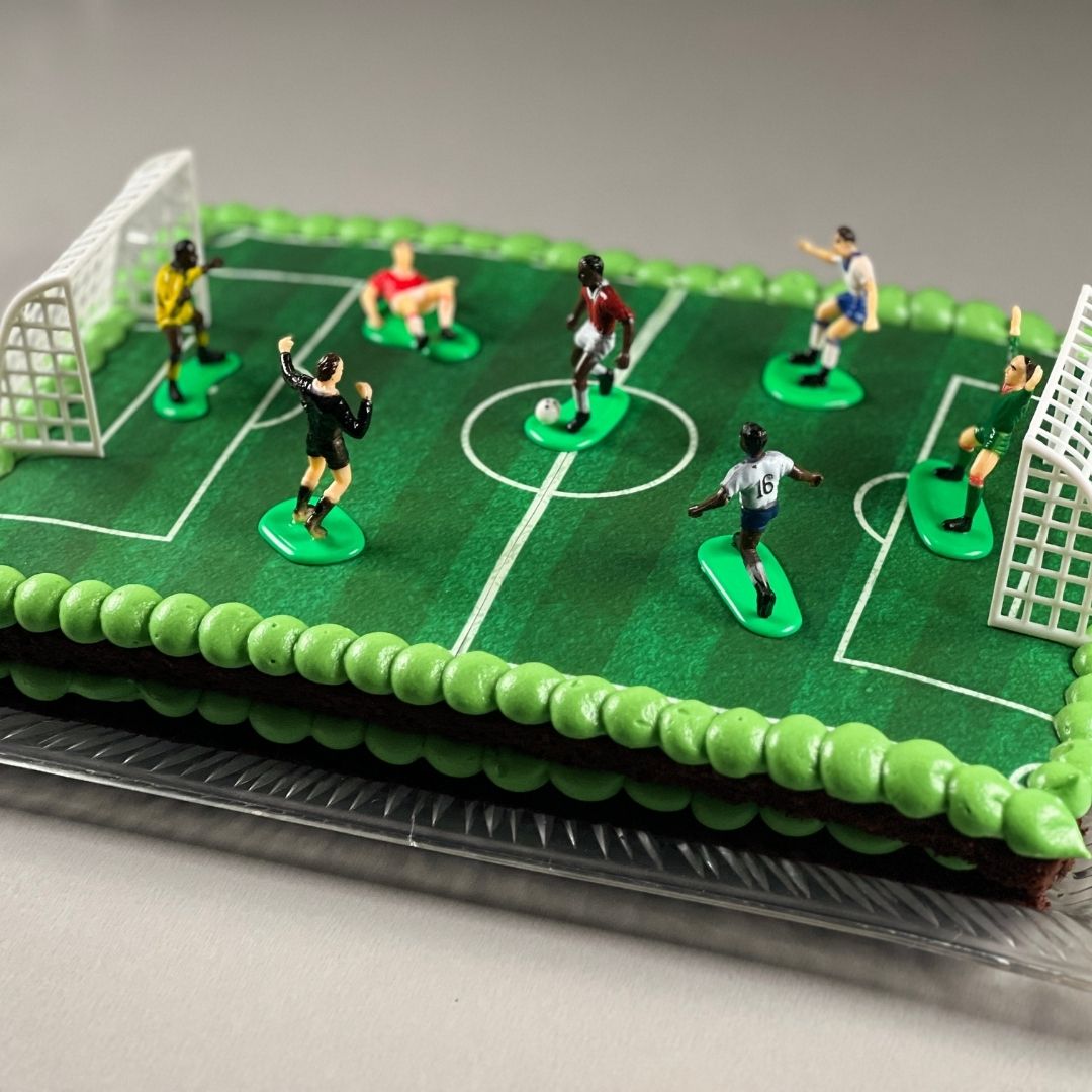 Fotballkake kit - Fotballbanekake