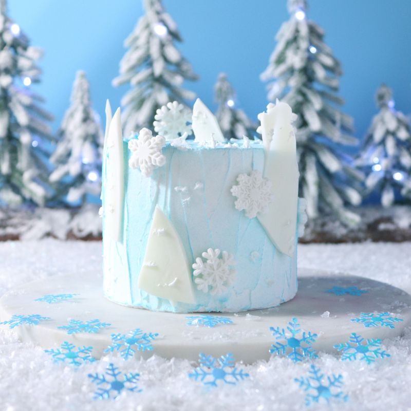 PME Spiselig kakepynt - Snøkrystaller pk/12