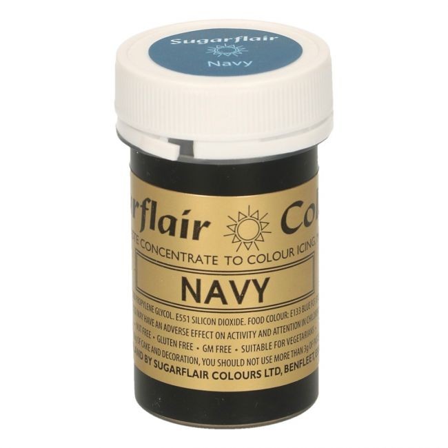 Sugarflair pastafarge Navy, 25g