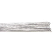 Blomsterwire Sølv 50stk 0,50mm 24 gauge
