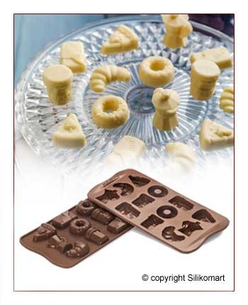 Konfektform med bakemotiver