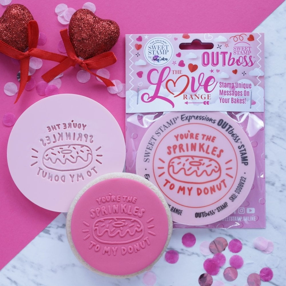 Sweet Stamp OUTboss Stempel - Sprinkles to my doughnut
