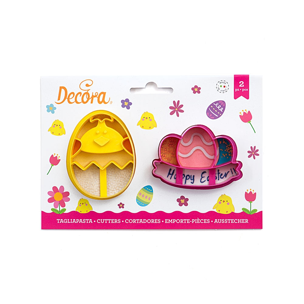 Decora Utstikkere - Kylling og Påskeegg